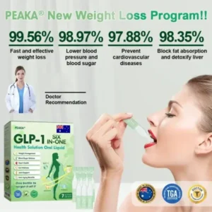 𝐎𝐟𝐟𝐢𝐜𝐢𝐚𝐥 𝐒𝐭𝐨𝐫𝐞 | PEAKA®🇦🇺𝐆𝐋𝐏-𝟏 𝐒𝐈𝐗-𝐈𝐍-𝐎𝐍𝐄 𝐇𝐞𝐚𝐥𝐭𝐡 𝐒𝐨𝐥𝐮𝐭𝐢𝐨𝐧 𝐎𝐫𝐚𝐥 𝐋𝐢𝐪𝐮𝐢𝐝 (𝐉𝐮𝐬𝐭 𝐨𝐧𝐜𝐞 𝐚 𝐝𝐚𝐲, 𝐯𝐢𝐬𝐢𝐛𝐥𝐞 𝐜𝐡𝐚𝐧𝐠𝐞𝐬 𝐢𝐧 𝟕 𝐝𝐚𝐲𝐬) 👩‍⚕️ 𝐅𝐨𝐫 𝐨𝐛𝐞𝐬𝐢𝐭𝐲, 𝐜𝐚𝐫𝐝𝐢𝐨𝐯𝐚𝐬𝐜𝐮𝐥𝐚𝐫 𝐡𝐞𝐚𝐥𝐭𝐡, 𝐝𝐢𝐚𝐛𝐞𝐭𝐞𝐬, 𝐬𝐥𝐞𝐞𝐩 𝐚𝐩𝐧𝐞𝐚, 𝐠𝐮𝐭 𝐡𝐞𝐚𝐥𝐭𝐡, 𝐣𝐨𝐢𝐧𝐭 𝐢𝐬𝐬𝐮𝐞𝐬, 𝐚𝐧𝐝 𝐦𝐨𝐫𝐞