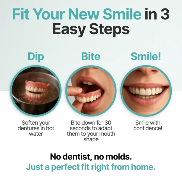 🦷 Ends Today: 70% OFF! SEAGRIL™ Custom-Fit Full Functional DenturesMake you more confident-Made in the USA