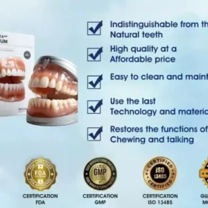 HZA™ Advanced Customized Full Denture Set