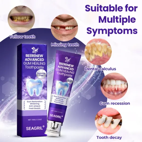SEAGRIL® BeeRenew Advanced Gum Healing Toothpaste