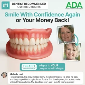 SEAGRIL™ Custom-Fit Full Functional Dentures