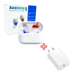 Audivive® 2.0 Rechargeable AI Hearing Aid