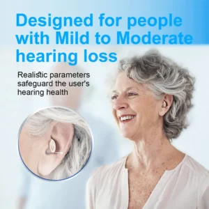 Audivive® 2.0 Rechargeable AI Hearing Aid