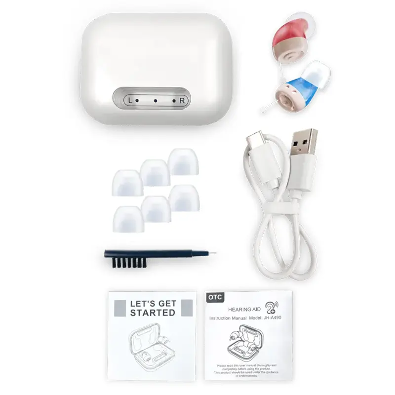 Audivive® 2.0 Rechargeable AI Hearing Aid