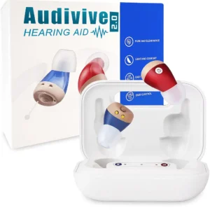Audivive® 2.0 Rechargeable AI Hearing Aid