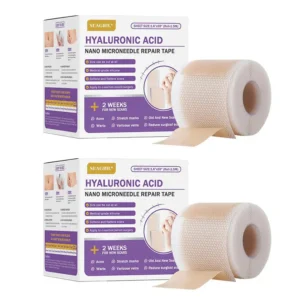 ✅Official Store |SEAGRIL® Hyaluronic Acid Nano Microneedle Repair Tape🏥(Treatment of old and new scars, reduction of surgical scars, stretch marks, keloids, acne, burns, warts, dermatomes and varicose veins)