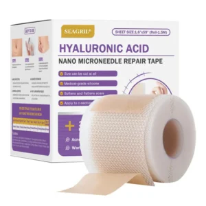 ✅Official Store |SEAGRIL® Hyaluronic Acid Nano Microneedle Repair Tape🏥(Treatment of old and new scars, reduction of surgical scars, stretch marks, keloids, acne, burns, warts, dermatomes and varicose veins)