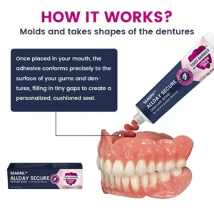 SEAGRIL™ AllDay Secure Denture Bond