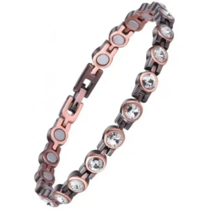 SEAGRIL® Copper Bracelets for Women. Pure Copper Magnetic Bracelet with 3800 Gauss Effective Magnets