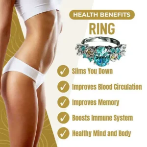 SEAGRIL Magnetology Moissanite Diamond Ring