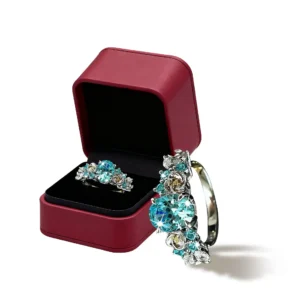 SEAGRIL Magnetology Moissanite Diamond Ring