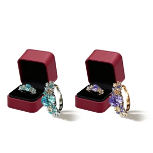 SEAGRIL Magnetology Moissanite Diamond Ring