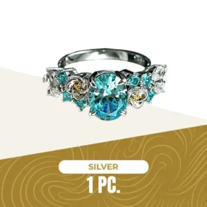 SEAGRIL Magnetology Moissanite Diamond Ring