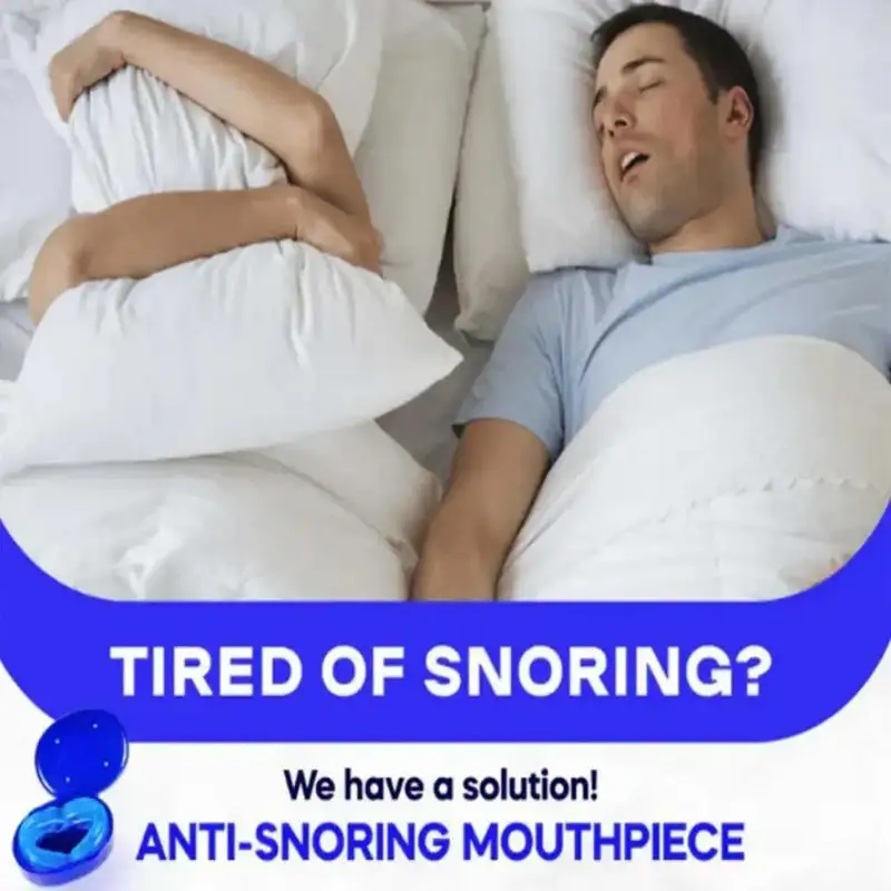 SEAGRIL™ Plus Anti-Snore Mouthpiece – Adjustable, Ultra-Thin & Comfortable for Quiet Sleep