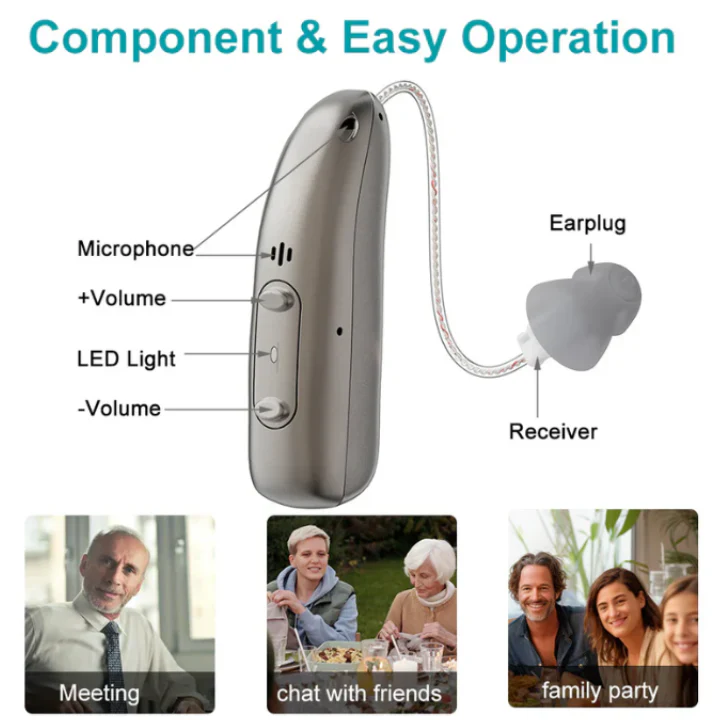 NESLEMY™ Smart, Self-Fitting Bluetooth Hearing Aids (App Controlled)