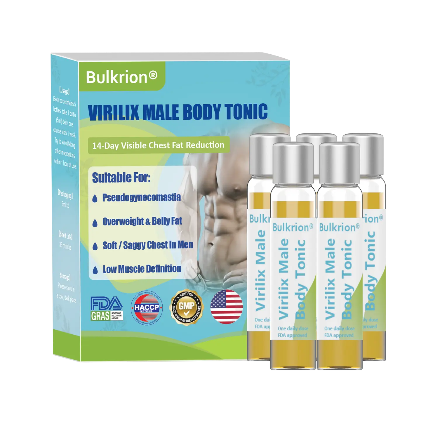Bulkrion® VIRILX MALE BODY TONIG