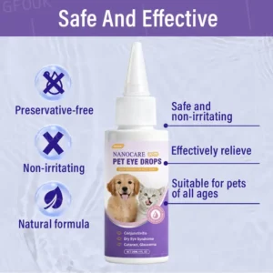 GFOUK® NanoCare Pet Eye Drops