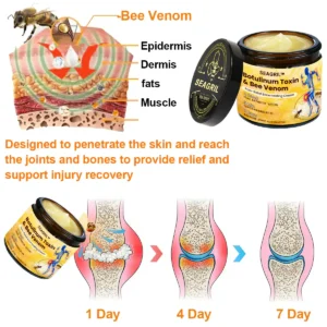 SEAGRIL™ Botulinum Toxin & Bee Venom Pain-Relief Bone Healing Cream