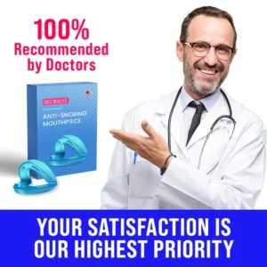😴💤 Seurico™ Universal Anti-Snoring Mouthpiece – Breathe Easy & Sleep Soundly