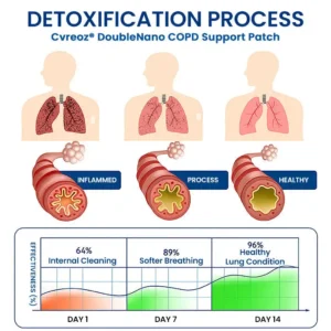 Cvreoz® DoubleNano COPD Support Patch