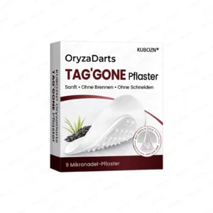 KUBOZN® OryzaDarts TAG’GONE – Schmerzfreie Entfernung an der Wurzel dank Schwarzer-Reis-Mikrotechnologie ✨