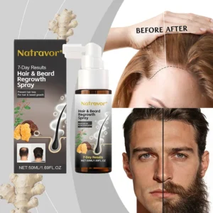Natravor® Biotin-Infused Hair & Beard Regrowth Atomizer -🔥7-Day Results
