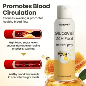 Natravor® GlucaVeil 24H Foot Barrier Spray