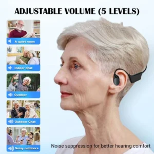 SEAGRIL™ Bone Conduction Smart Hearing Aid Bluetooth Earphones