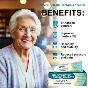 SEAGRIL® FirmHold Denture Adhesive