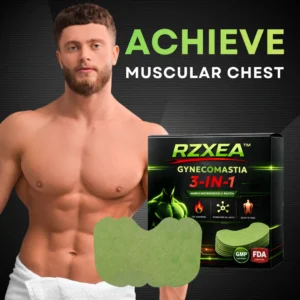 RZXEA™ Gynecomastia 3 in1 Nano Microneedle Patch