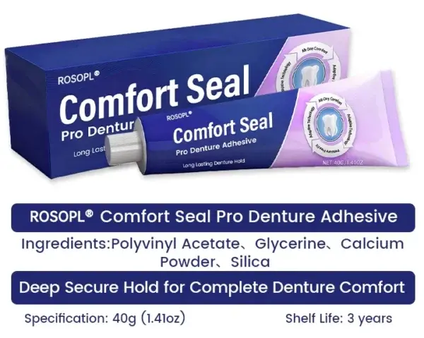 ROSOPL® Comfort Seal Pro Denture Adhesive
