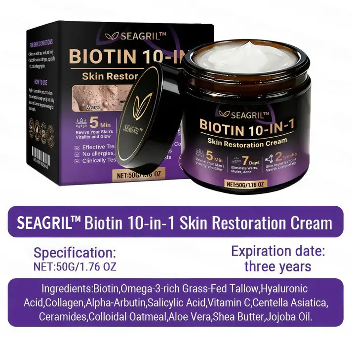 SEAGRIL® Biotin 10-in-1 Skin Restoration Cream