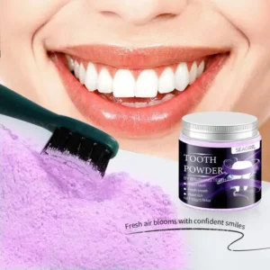 🦷 SEAGRIL • Purple Teeth Whitening Powder