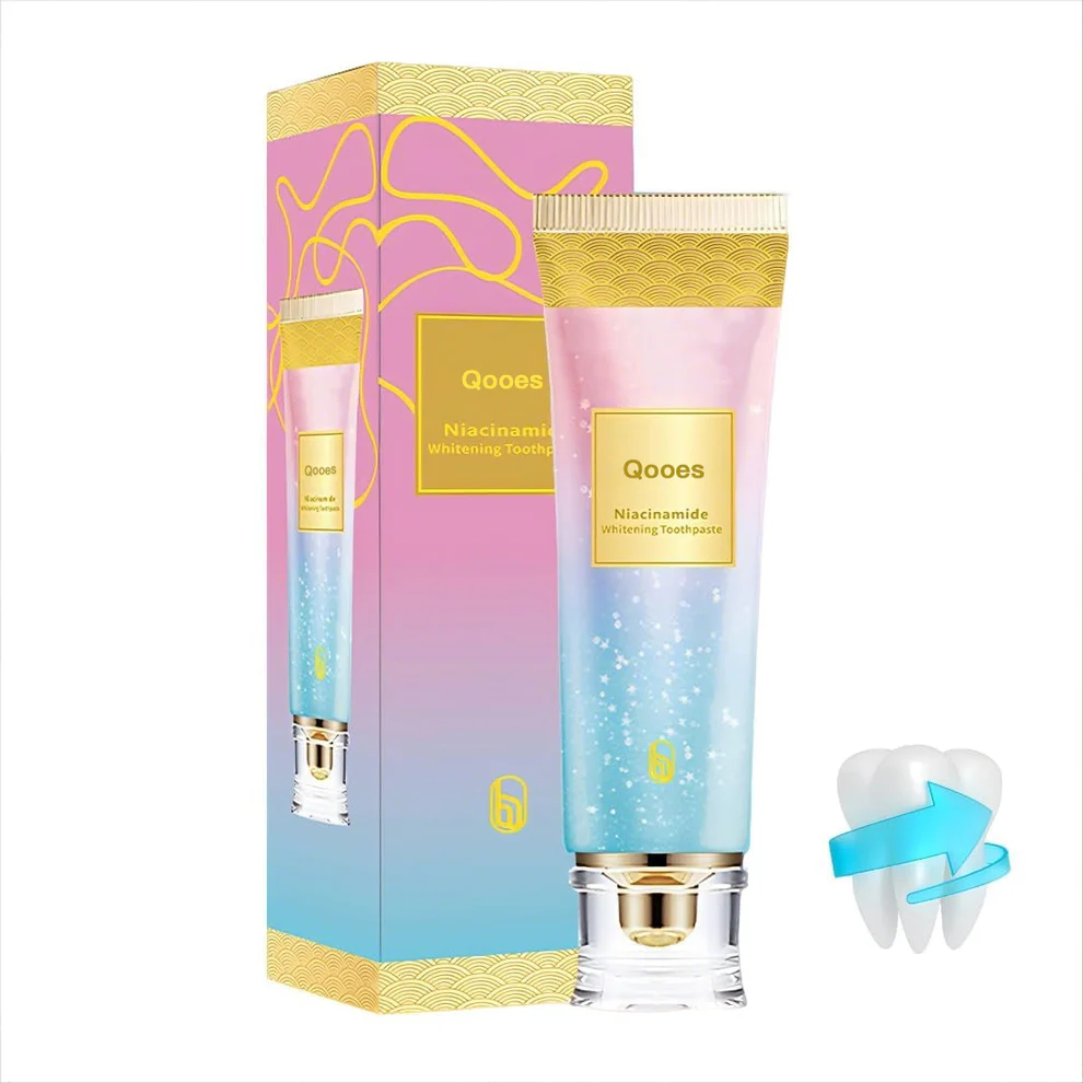 Qooes™ Niacinamide Whitening Toothpaste