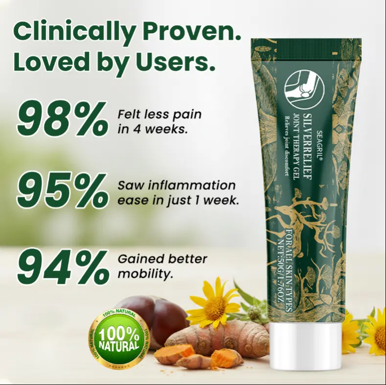 👑2026 Eaily Hot Sale Ends Today: 70% OFF!SEAGRIL® SilverRelief Joint Therapy Gel