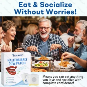 `Healrize® HalitosisFix Gut Patch