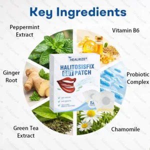 `Healrize® HalitosisFix Gut Patch