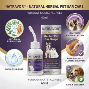 NATRAVOR® Herbal Pet Ear Drops