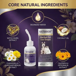 NATRAVOR® Herbal Pet Ear Drops