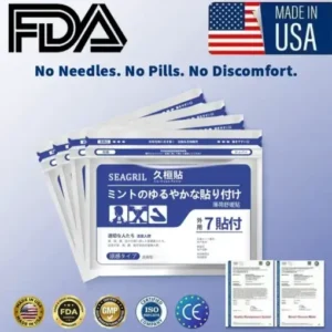 SEAGRIL™ Back Pain Patch Natural Pain Relief Patches for Knee Neck Shoulder and Joint Pain Muscle Soreness Arthritis Relief