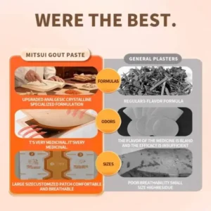 SEAGRIL™ Back Pain Patch Natural Pain Relief Patches for Knee Neck Shoulder and Joint Pain Muscle Soreness Arthritis Relief