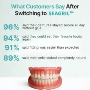 SEAGRIL™ Medical Full Denture with Strong Suctiond