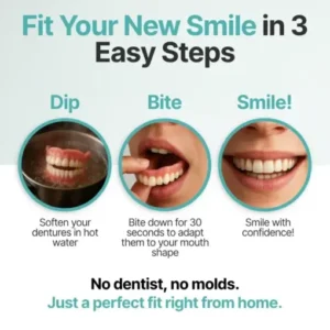 SEAGRIL™ Medical Full Denture with Strong Suctiond