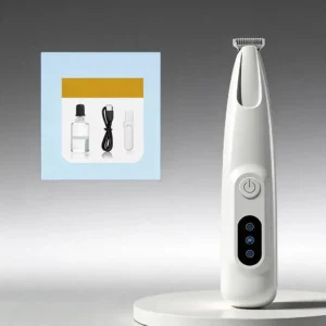 SEAGRIL Silent Electric Pet Claw and Hair Trimmer with LED Light | Safe and Low Noise, Suitable for Dogs and Cats