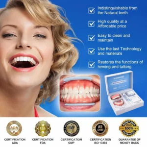 ⏰ KLENIMORE™ Custom-Fit Dentures ENDS TODAY 70% OFF | Smile with Confidence