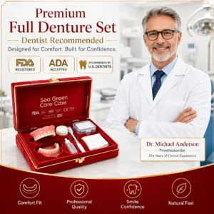2026 KLENIMORE™ Full Denture | Secure Suction Fit