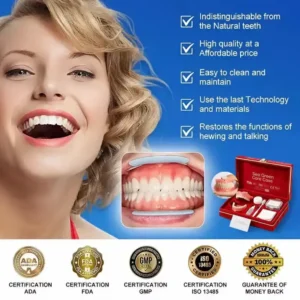 2026 KLENIMORE™ Full Denture | Secure Suction Fit