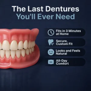 2026🏆✨LAST DAY SALE 70% OFF🔥 Newly upgraded second-generation DarkFairy™ complete dentures