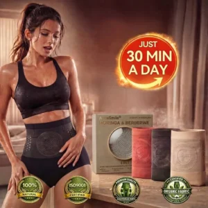 AerisSmile® 2026 NEW RELEASE Moringa & Berberine 4-In-1 Thermo-Matrix Sculpting & Sweat-Enhancing Shorts