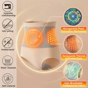 AerisSmile® 2026 NEW RELEASE Moringa & Berberine 4-In-1 Thermo-Matrix Sculpting & Sweat-Enhancing Shorts